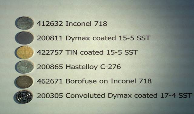 Diaphragm coatings